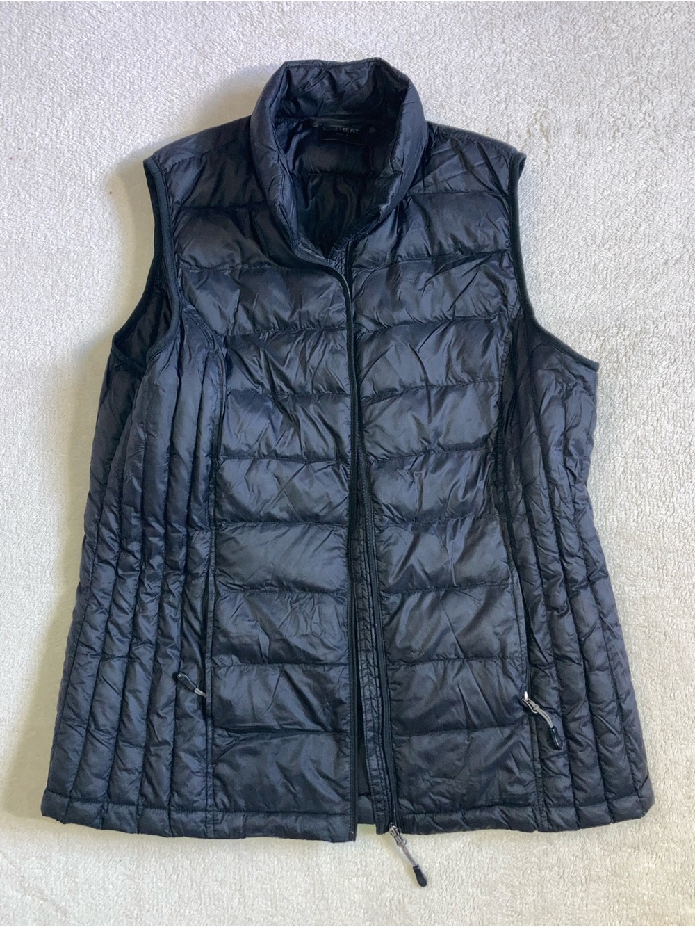 32 Degrees Black Quilted Packable Women's Vest - Picture 2 of 2